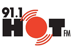 Logo for 91.1 Hot FM